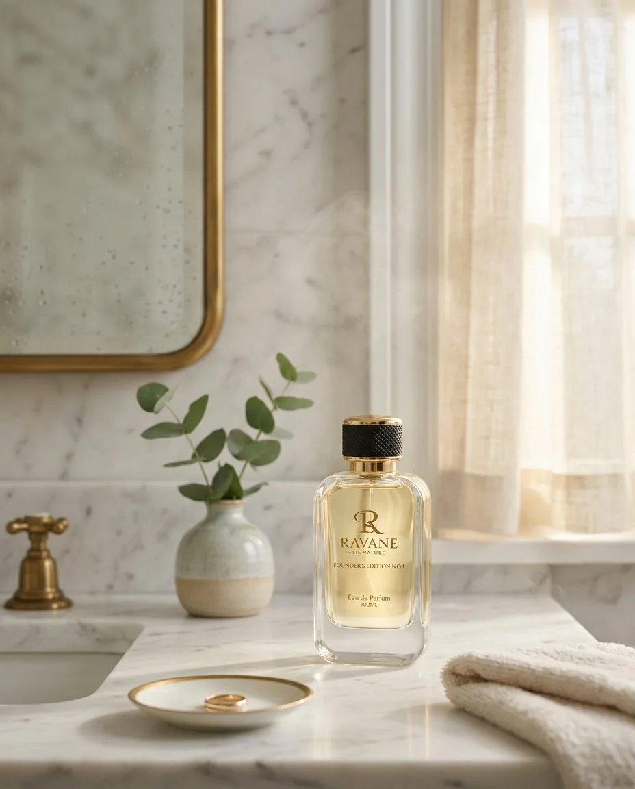 Ravane Signature — marble bathroom