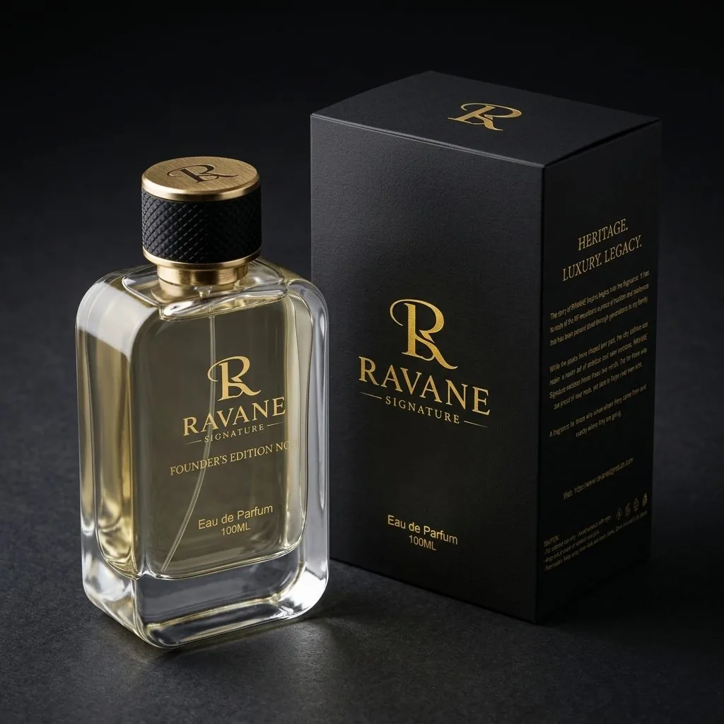 Ravane Signature — packaging
